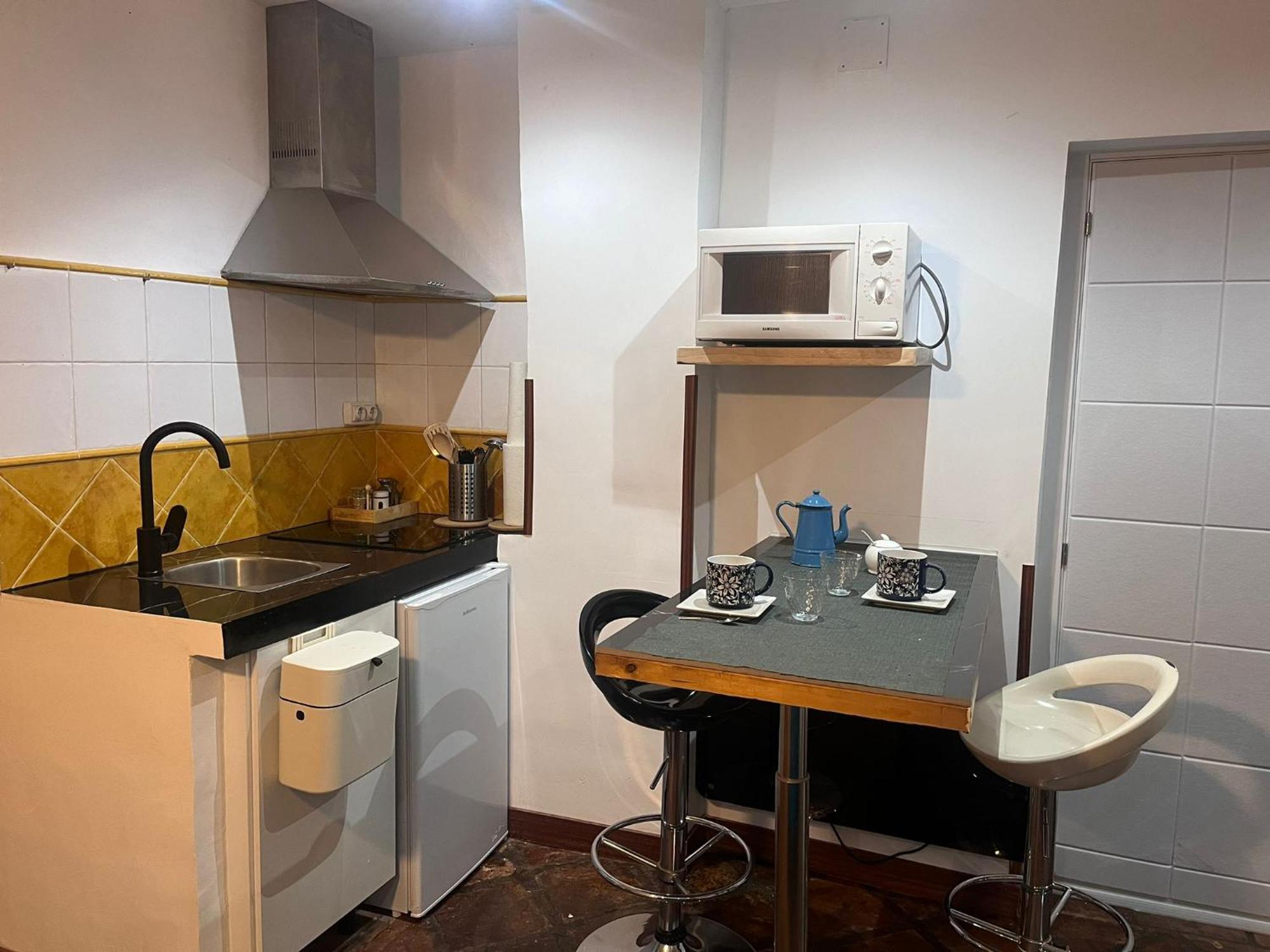 La Cerra -Tiny-House Appartement Mijares  Buitenkant foto